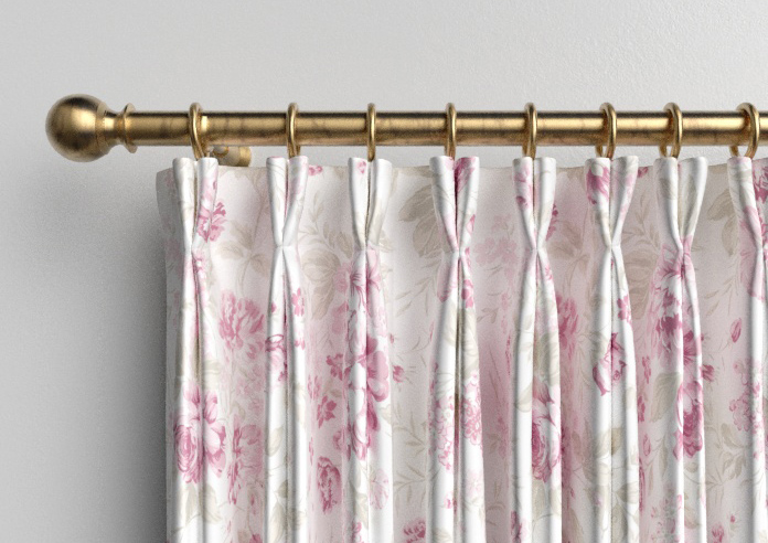 Shabby Chic by Rachel Ashwell Romantic Rose, Pink - Made to Measure Curtains - Image 10